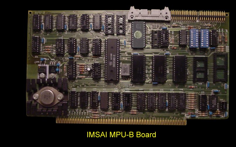 S100 Computers - IMSAI VIO Board